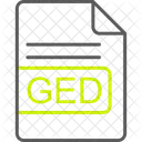 Ged File Format Icon