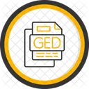 Ged File File Format Symbol