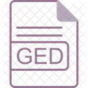 Ged File Format Icon