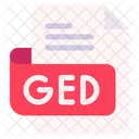 Ged Dokument Datei Symbol