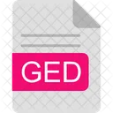 Ged File Format Icon