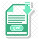 Ged File Format Icon