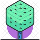 Geformter Baum  Symbol