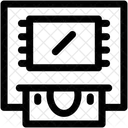 Bargeld Abhebung Geldautomat Symbol