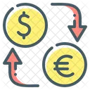 Umtausch Geldwechsel Dollar Symbol