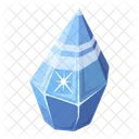 Trendy 2 D Vector Of Garnet Stones Icon