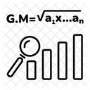 Geometric Mean Gm Formula Maths Formula 아이콘