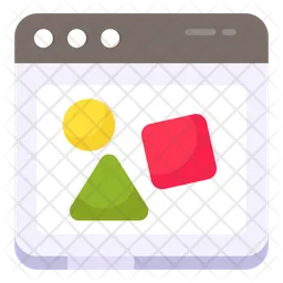 Geometric Shapes  Icon