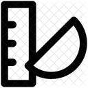 Geometry Measure Ruler Icon