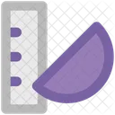 Geometry Measure Ruler Icon