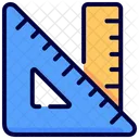 Ruler Tool Triangle Icon