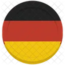 Germany Flag Circle Icon