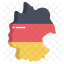 Germany Map  Icon