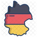 Germany Map  Icon