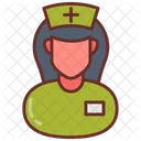 Gerontological Nurse Nurse Caretaker Icon