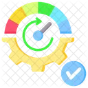 Gestao De Desempenho Velocidade Trabalho Ícone