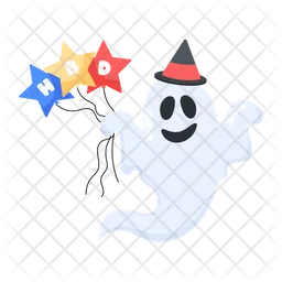 Ghost Birthday  Icon