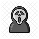 Ghost Face Zombie Evil Face Icon