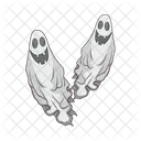 Ghost White Ghost Scary アイコン