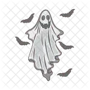 Ghost White Ghost Scary アイコン