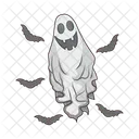 Ghost White Ghost Scary アイコン