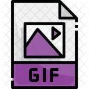 Gif File  Icon