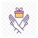 Gift Receive Autism Icon