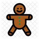 Ginger Bread Bread Christmas Icon