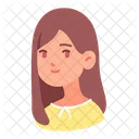 Girl Long User Icon