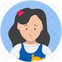 Girls Female Children Icon