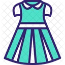 Girls Dress  Icon