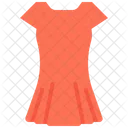 Girls Dress Dress Women Clothing Icon