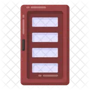 Glass Door  Icon