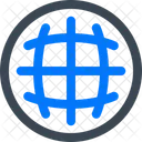 Global Internet Network Icon