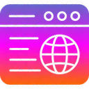 Global Globe Seo Icon