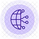 Global Ai Line Icon Icon