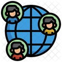 Global Connections  Icon