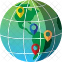 Global destinations  Icon