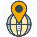 Global Location  Icon