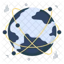 Global Network Global Connections Globalization Icon