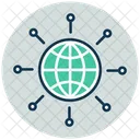 Global Network  Icon