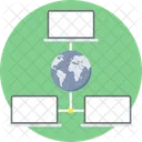 Global Network  Icon