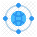 Global Network  Icon