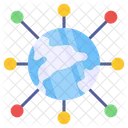 Global Network  Icon