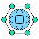 Global Network  Icon