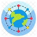 Global Network  Icon