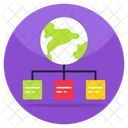 Global Network  Icon