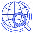 Global Search International Search Global Exploration Icon