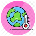 Global Warming Earth Icon