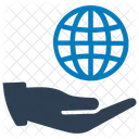 Global Geschaft Globus Symbol